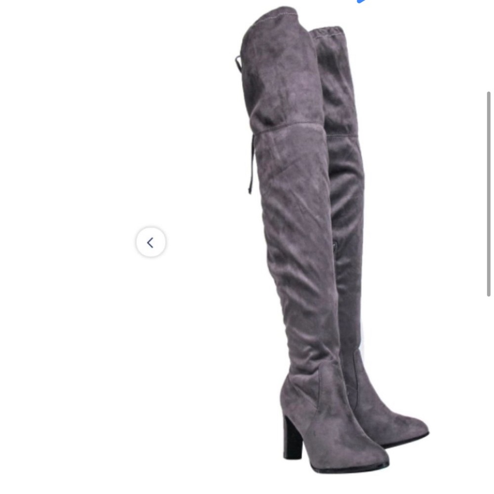 Thigh high heel boots